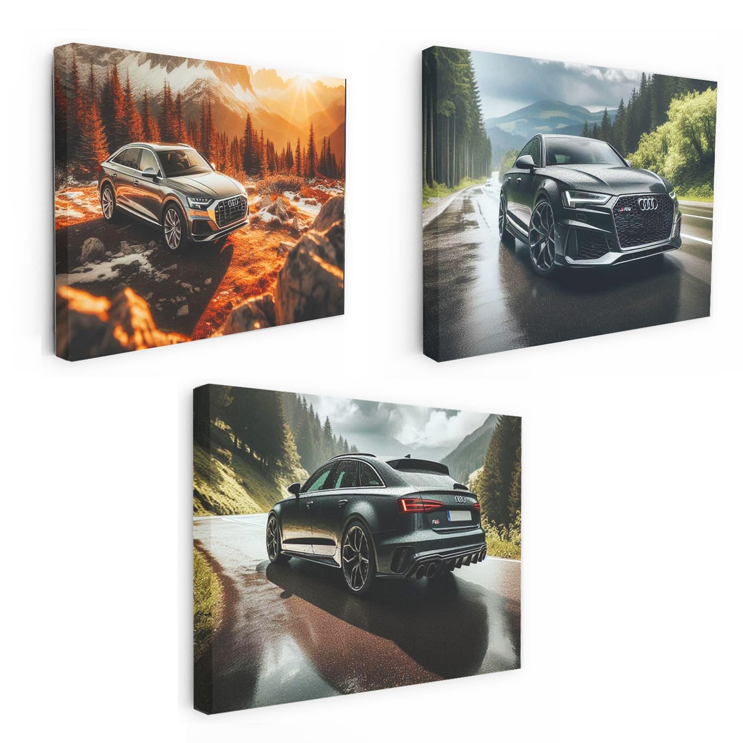 Audi Mountain Set of 3