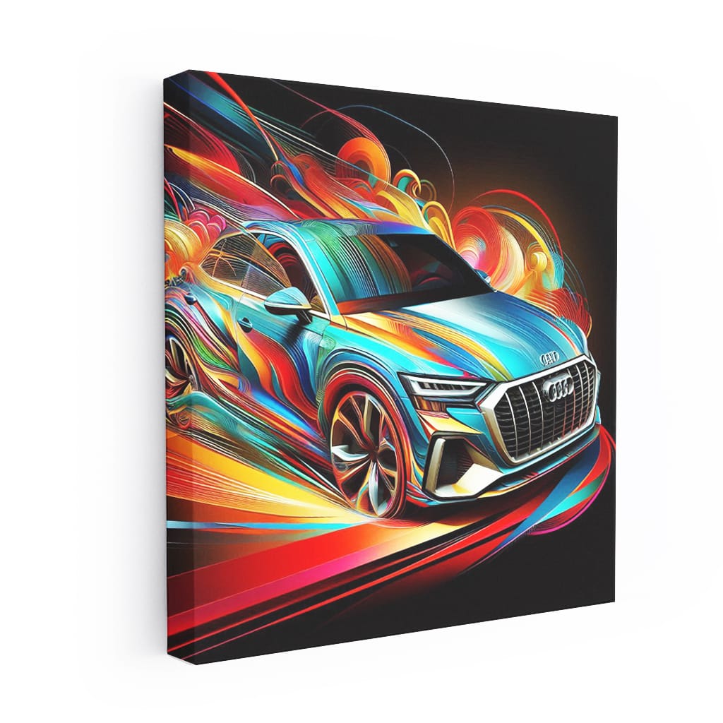 Audi Q2 Absctra Wall Art