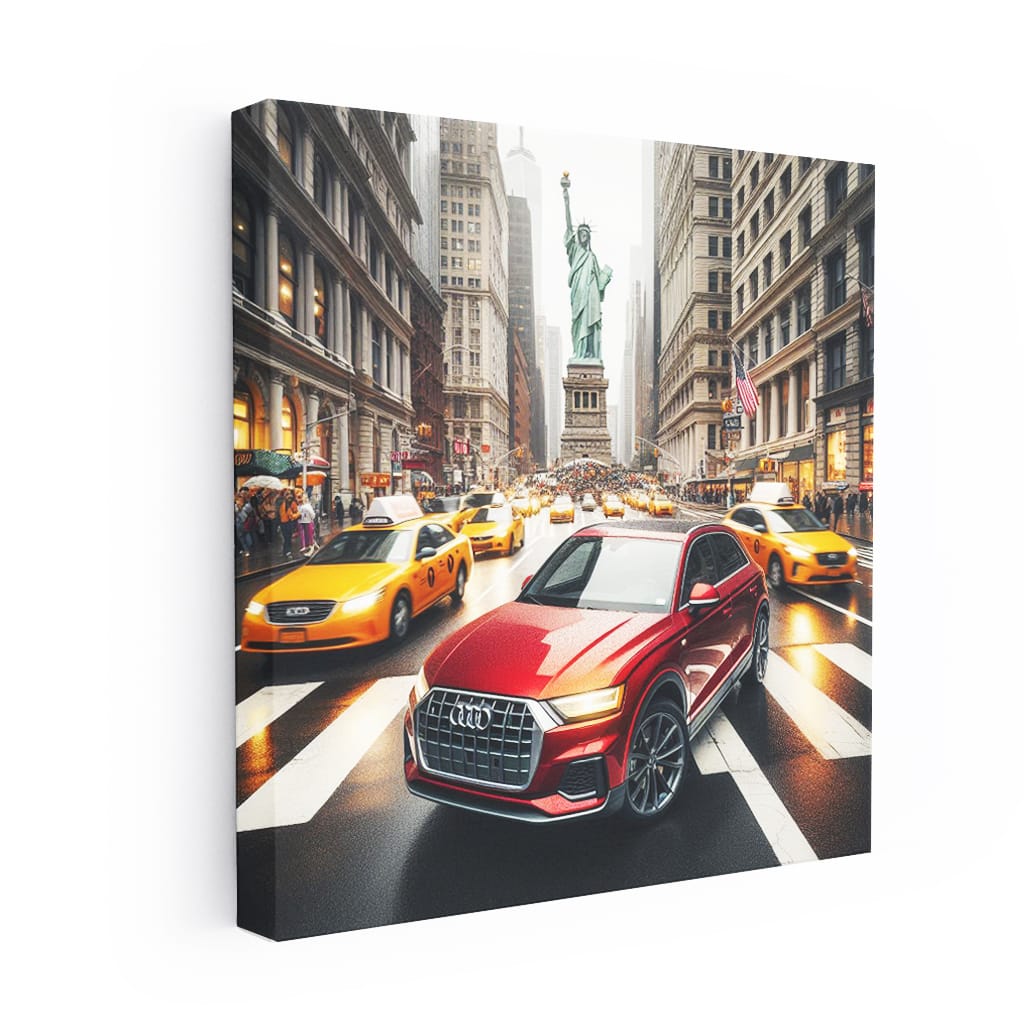 Audi Q2 New York Wall Art