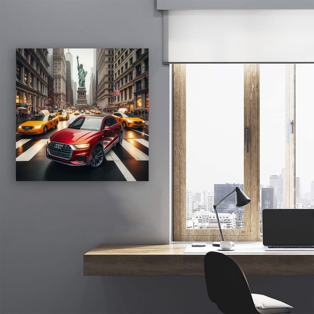 Audi Q2 New York Wall Art