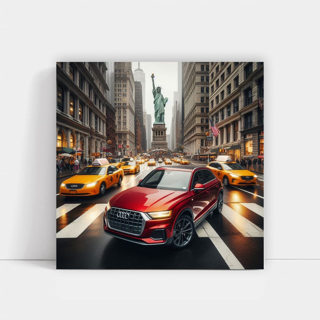 Audi Q2 New York Wall Art