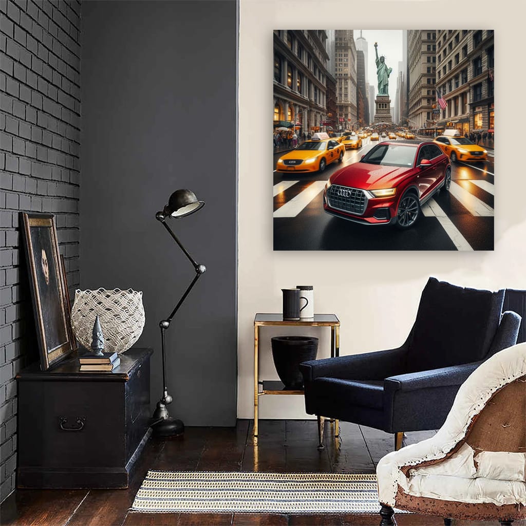 Audi Q2 New York Wall Art