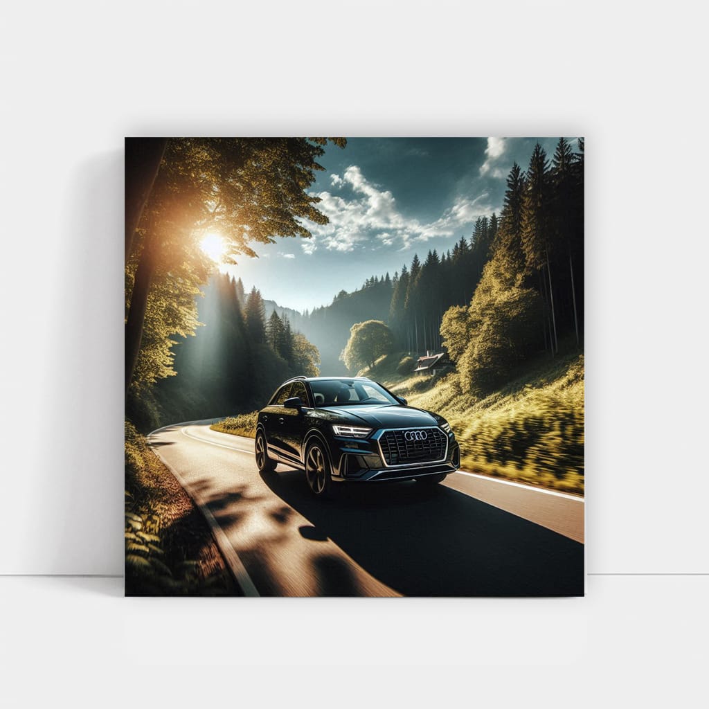 Audi Q2 Road Wall Art