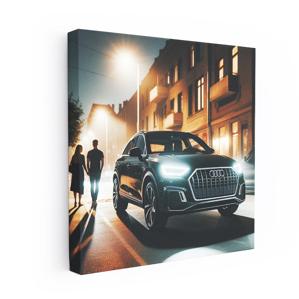 Audi Q3 Night Wall Art