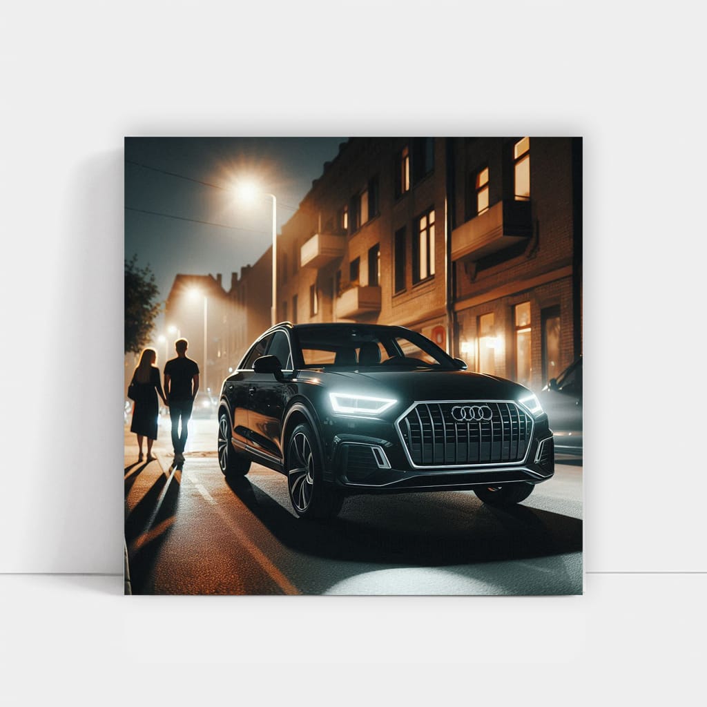 Audi Q3 Night Wall Art