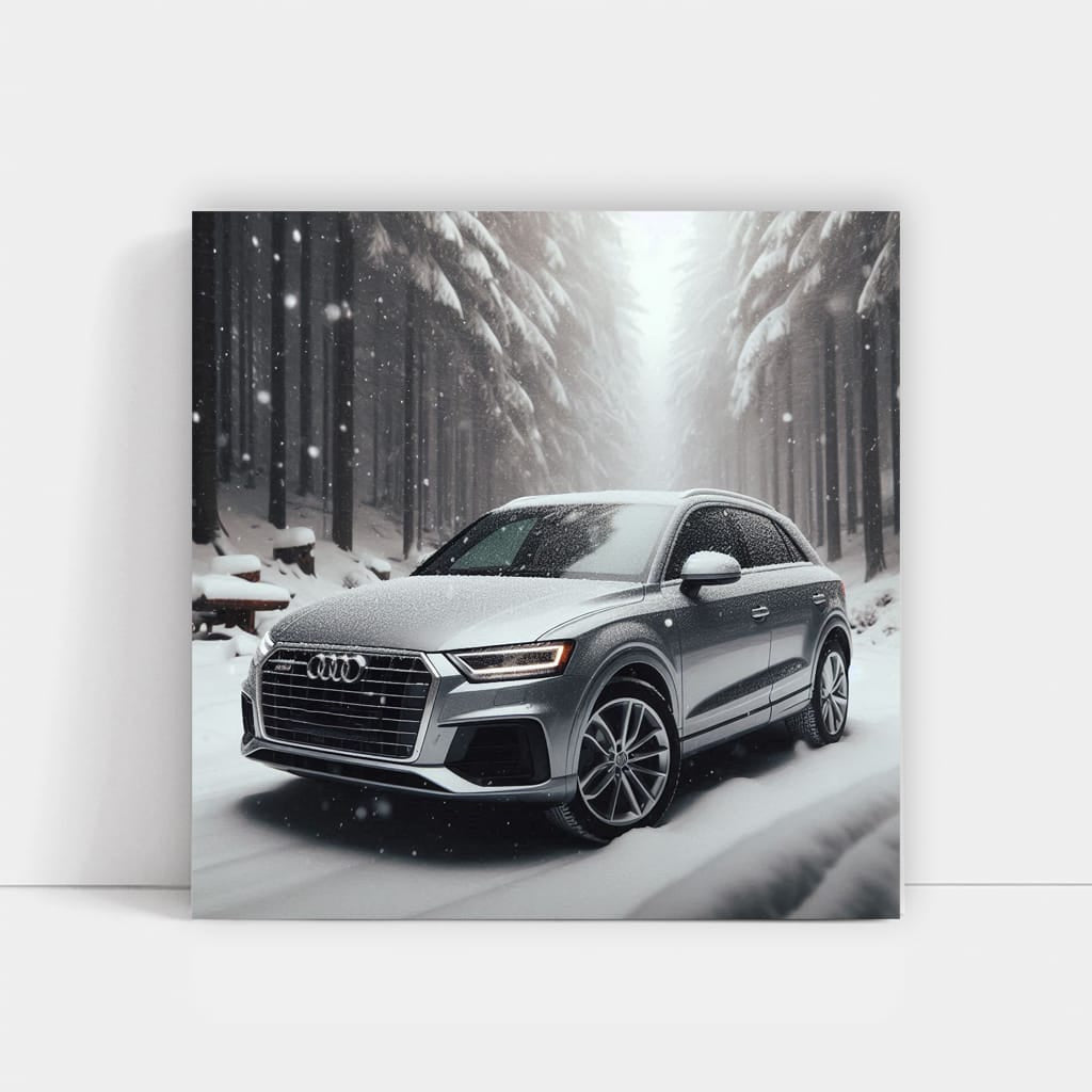 Audi Q3 Snowfa Wall Art