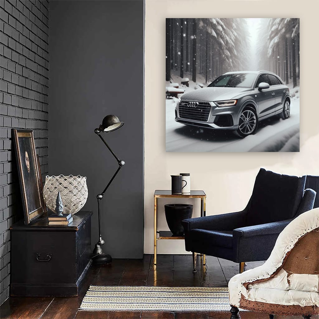 Audi Q3 Snowfa Wall Art