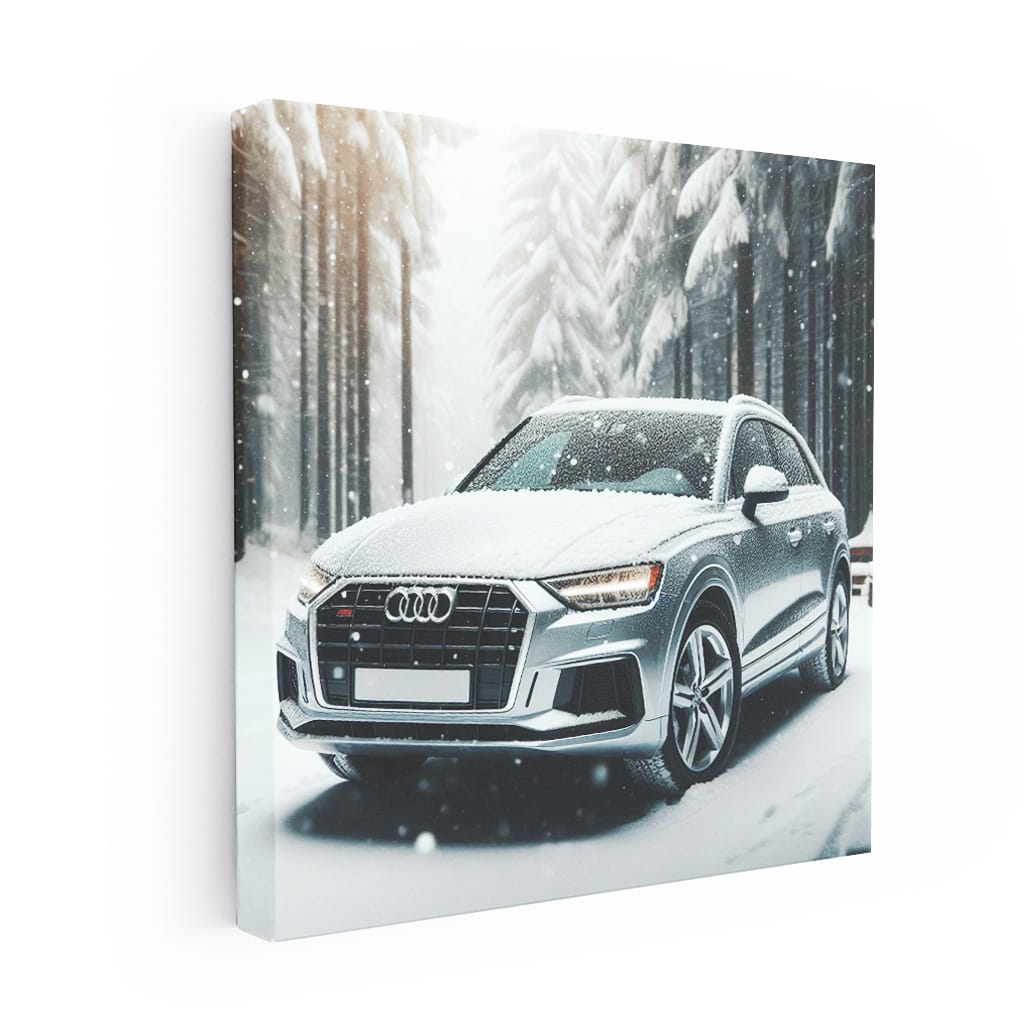 Audi Q3 Snowfall Wall Art