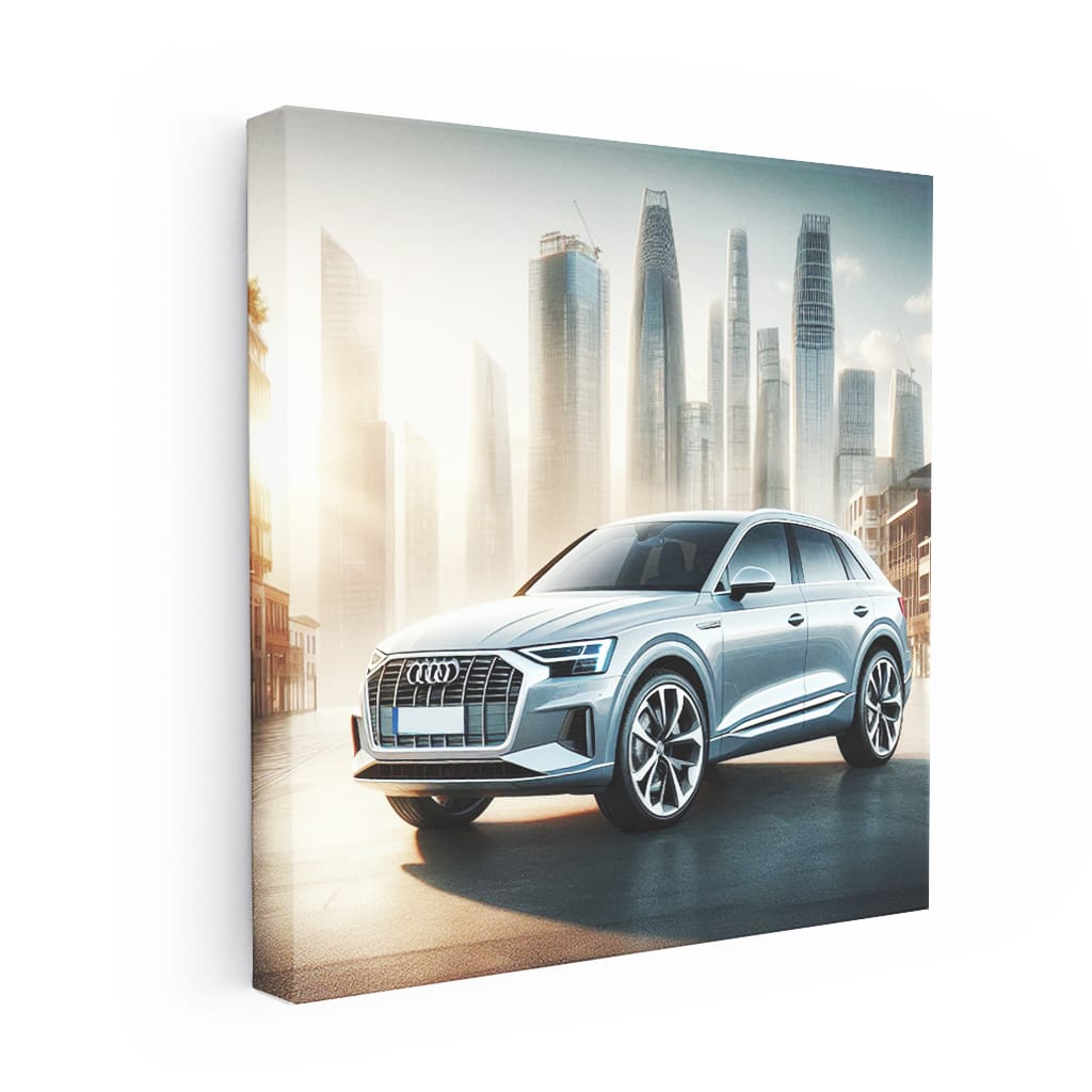 Audi Q4 Etron Buildi Wall Art