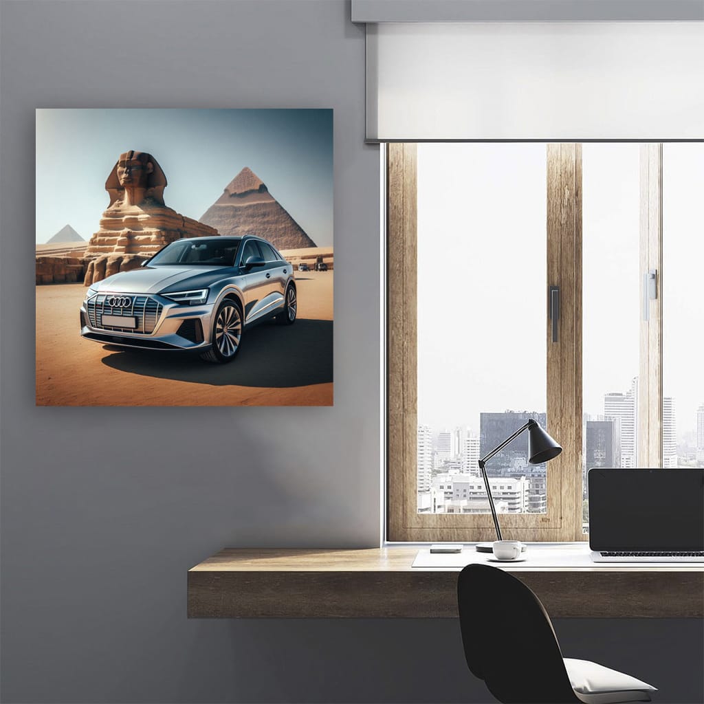 Audi Q4 Etron Egypt Wall Art