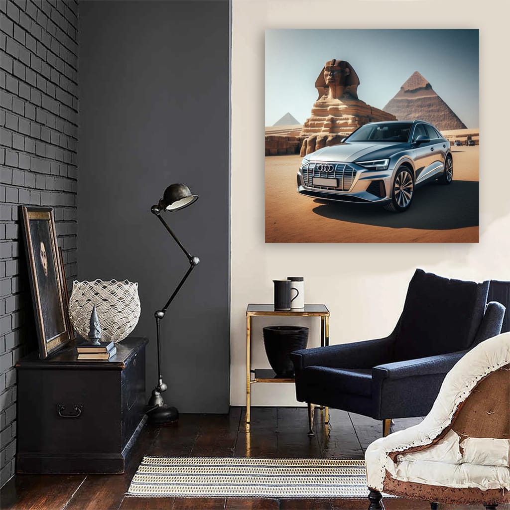 Audi Q4 Etron Egypt Wall Art