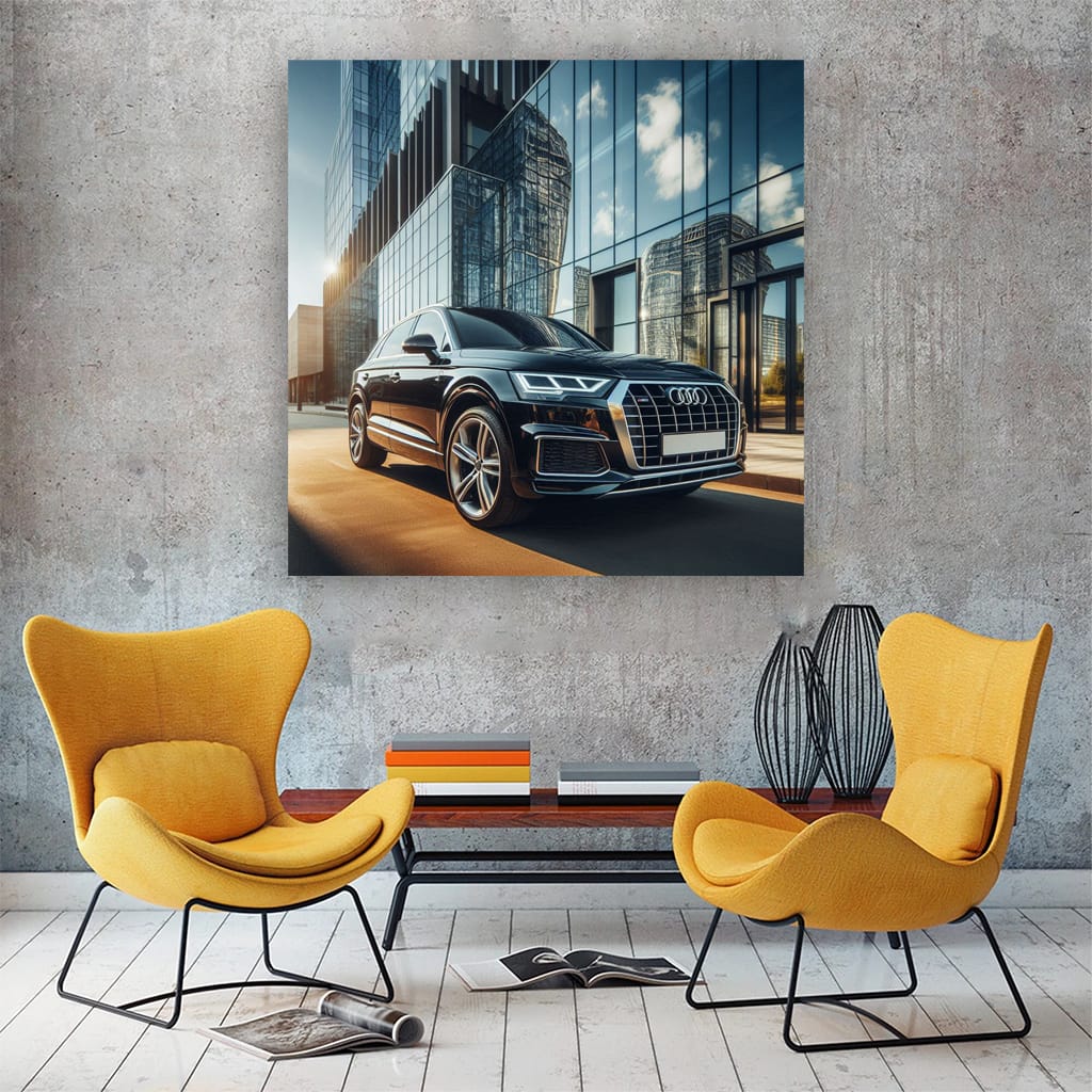 Audi Q5 by Building - Sleek Urban Elegance