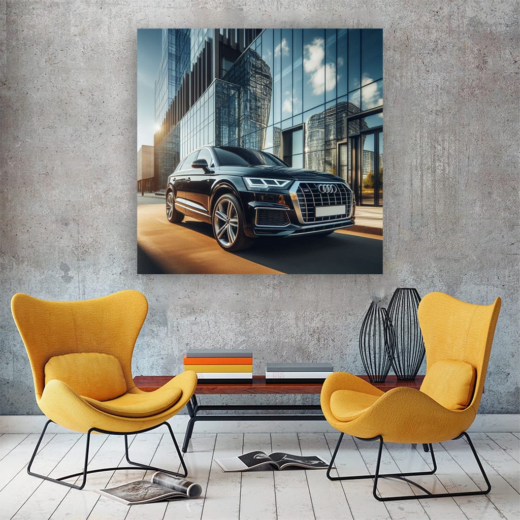 Audi Q5 Buildi Wall Art