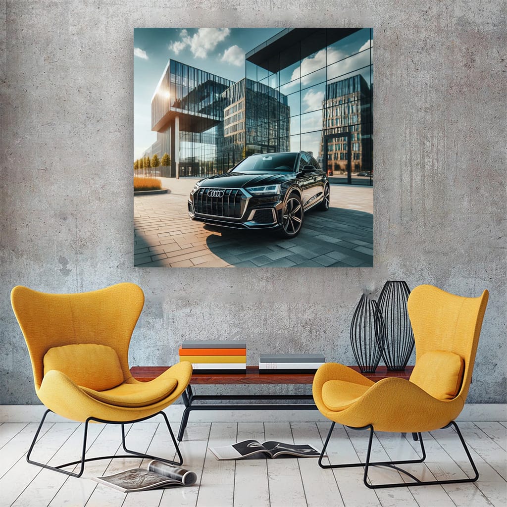 Audi Q5 Building Wall Art