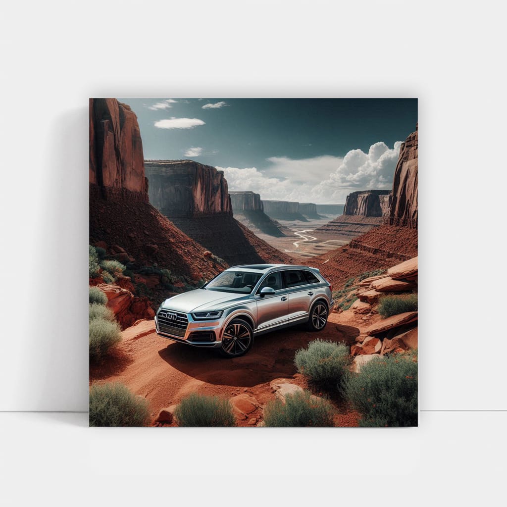 Audi Q7 Canyon Wall Art