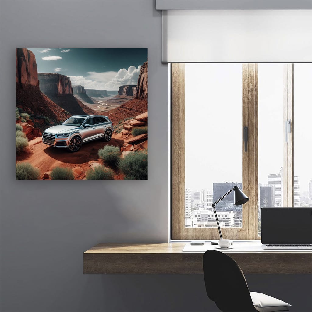 Audi Q7 Canyon Wall Art