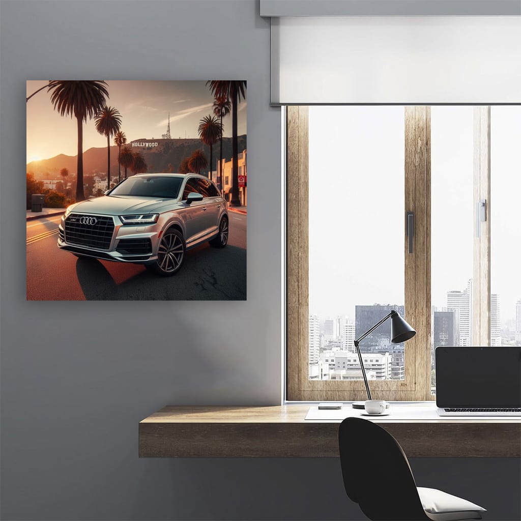 Audi Q7 Los Angel Wall Art