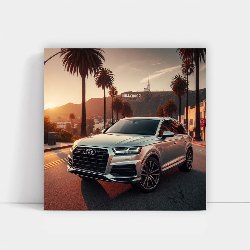 Audi Q7 Los Angel Wall Art