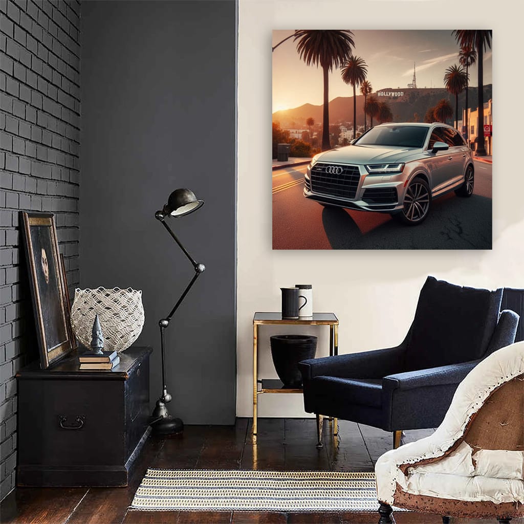 Audi Q7 Los Angel Wall Art