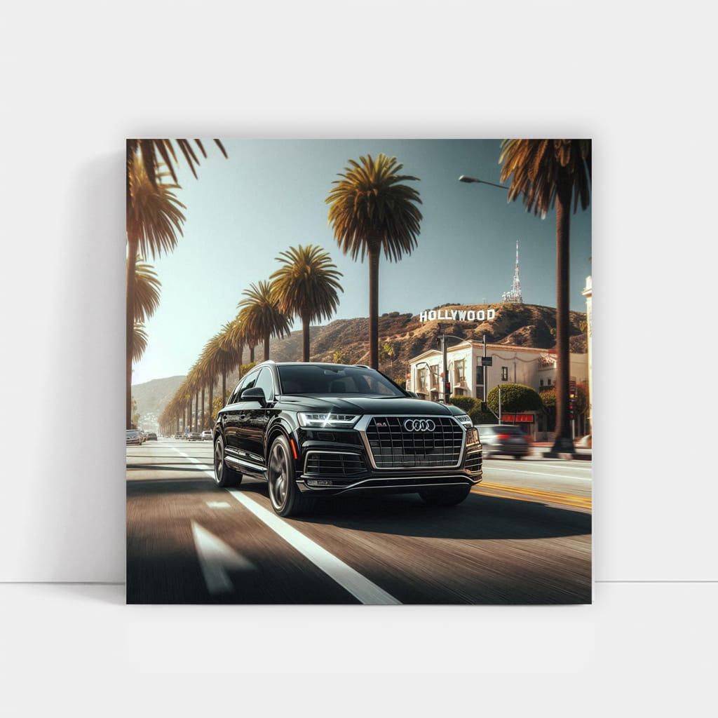 Audi Q7 Los Angele Wall Art