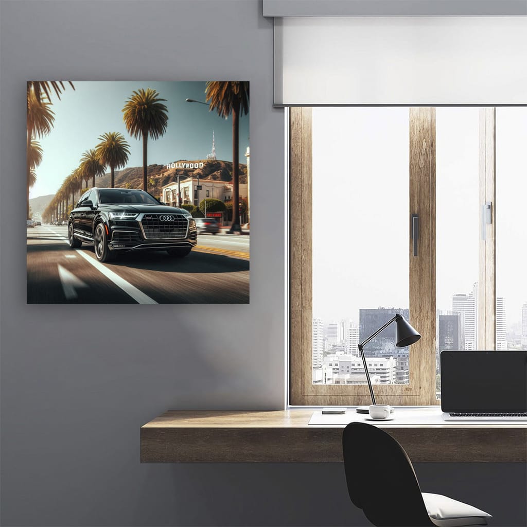 Audi Q7 Los Angele Wall Art