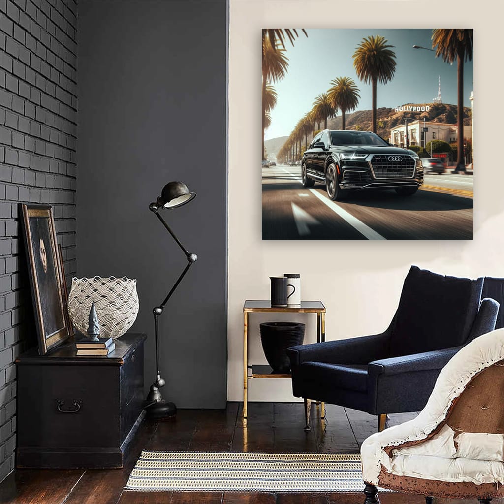 Audi Q7 Los Angele Wall Art