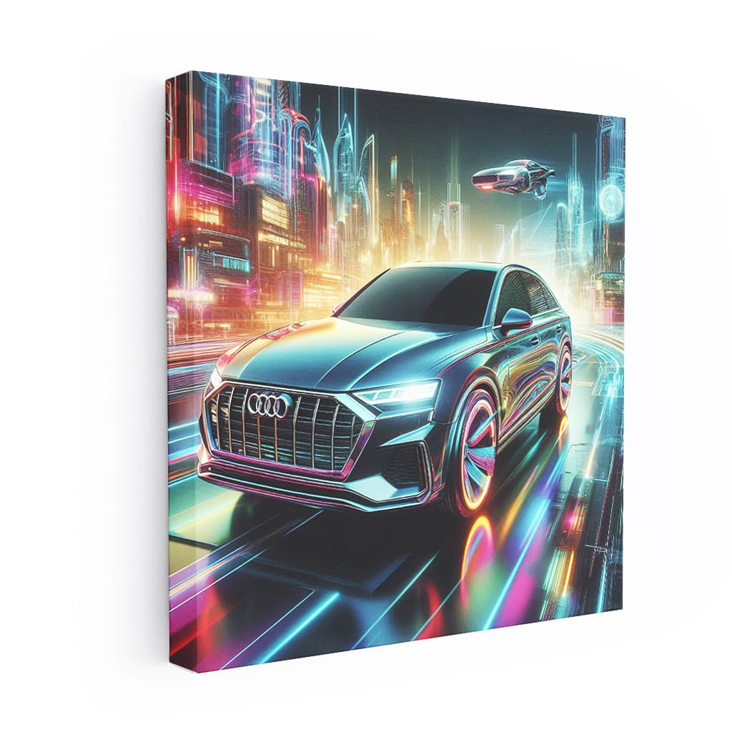 Audi Q8 Absctra Wall Art