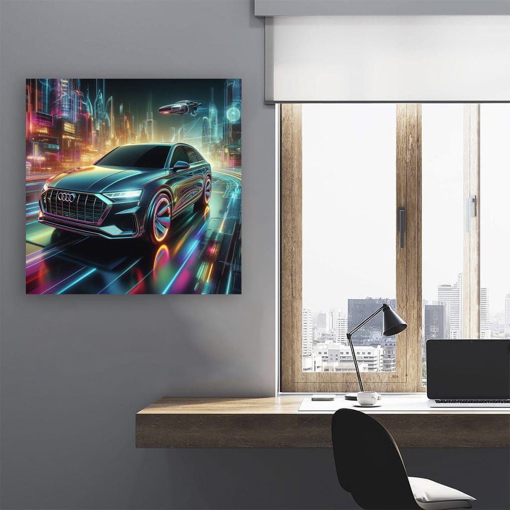 Audi Q8 Absctra Wall Art