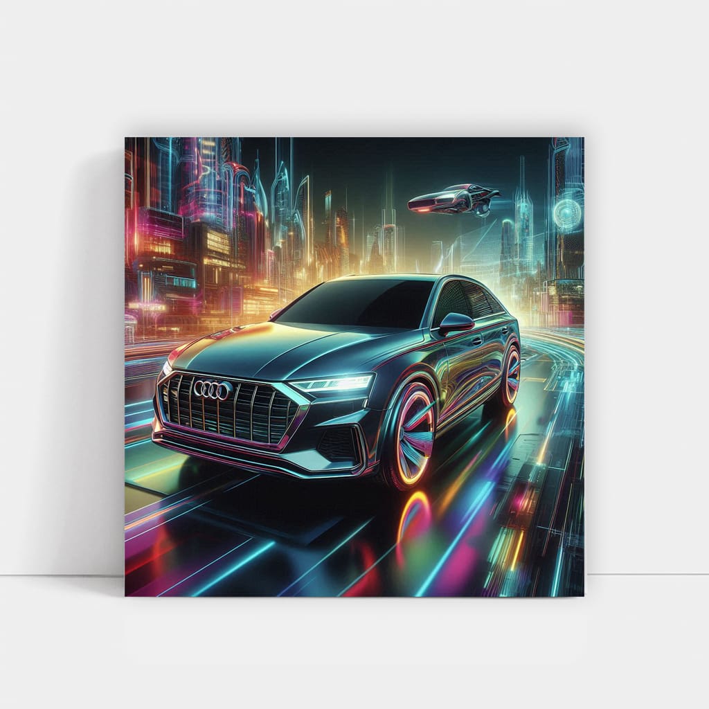 Audi Q8 Absctra Wall Art