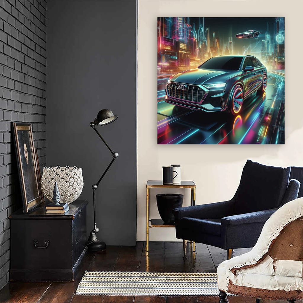 Audi Q8 Absctra Wall Art