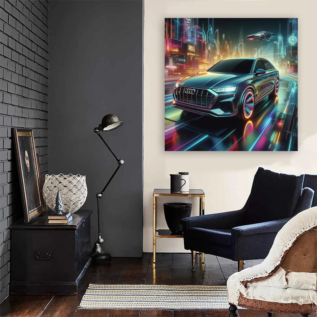 Audi Q8 Abstract: Bold Elegance and Dynamic Drive