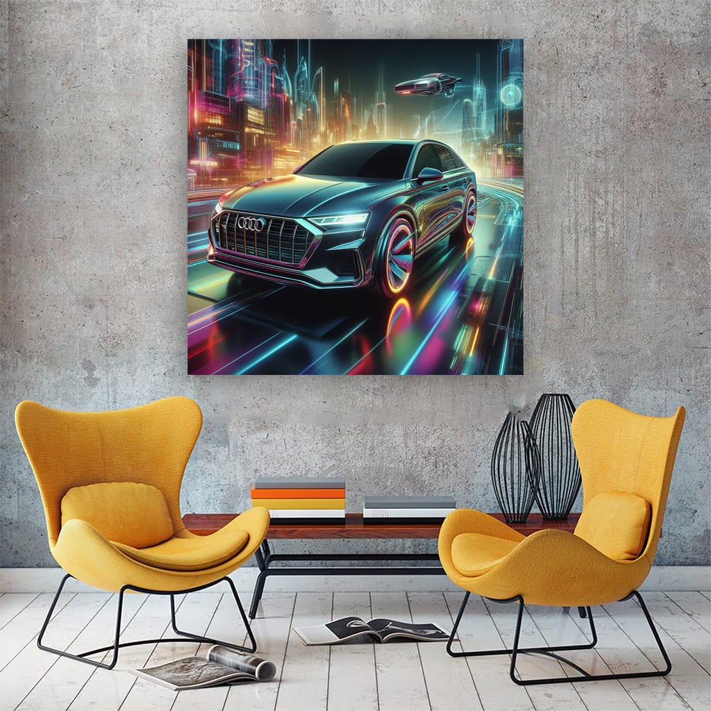 Audi Q8 Abstract: Bold Elegance and Dynamic Drive