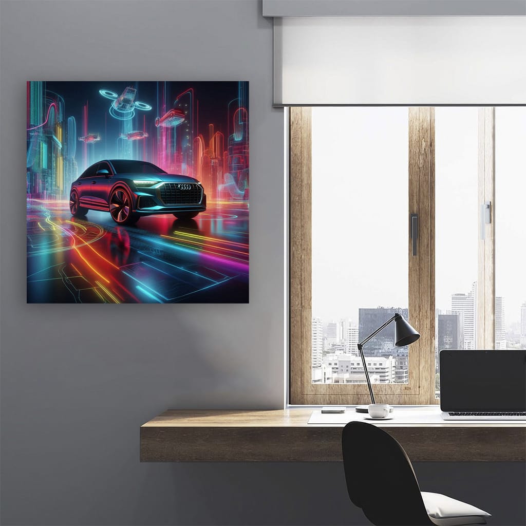 Audi Q8 Abstract File: Bold Elegance in Motion