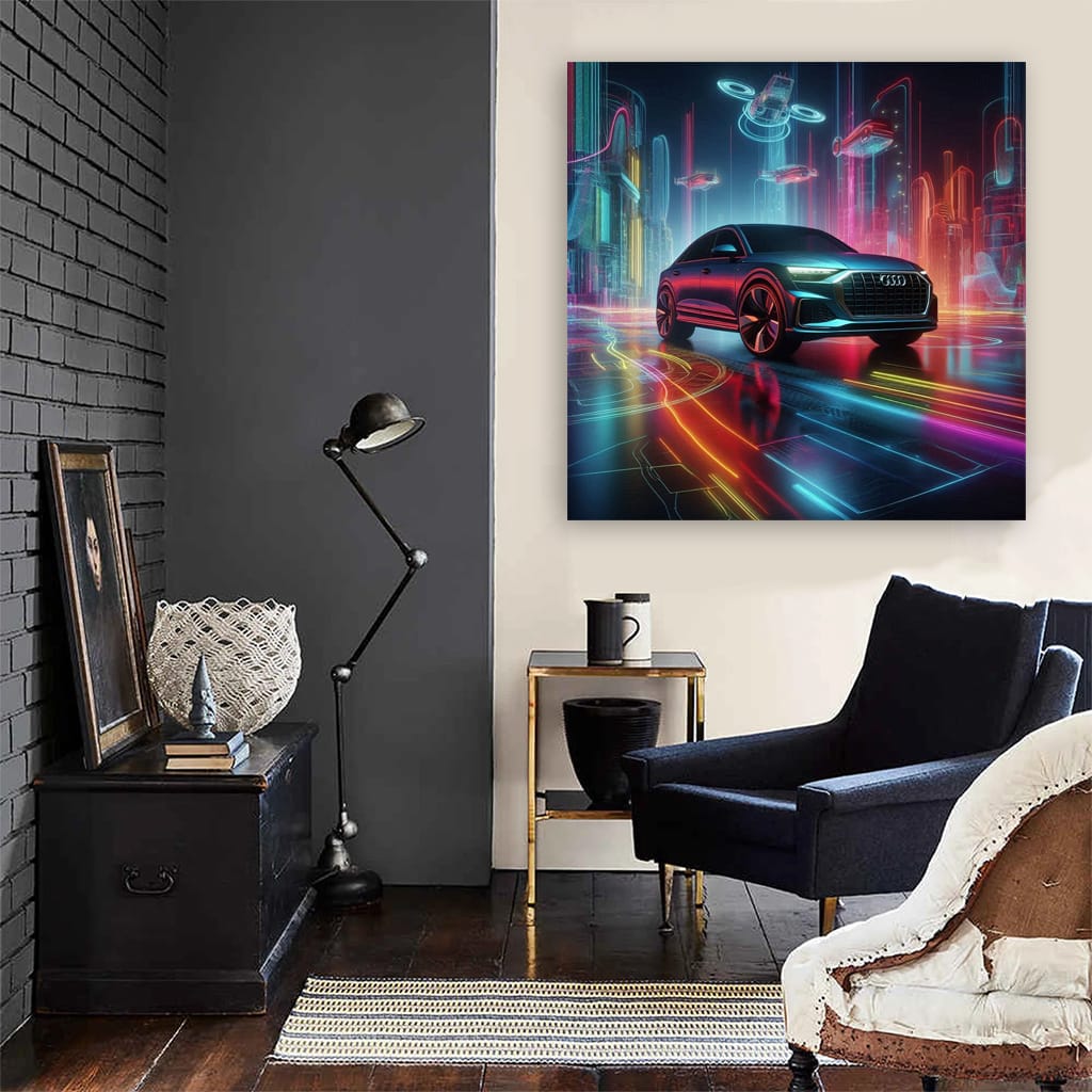 Audi Q8 Abstract File: Bold Elegance in Motion