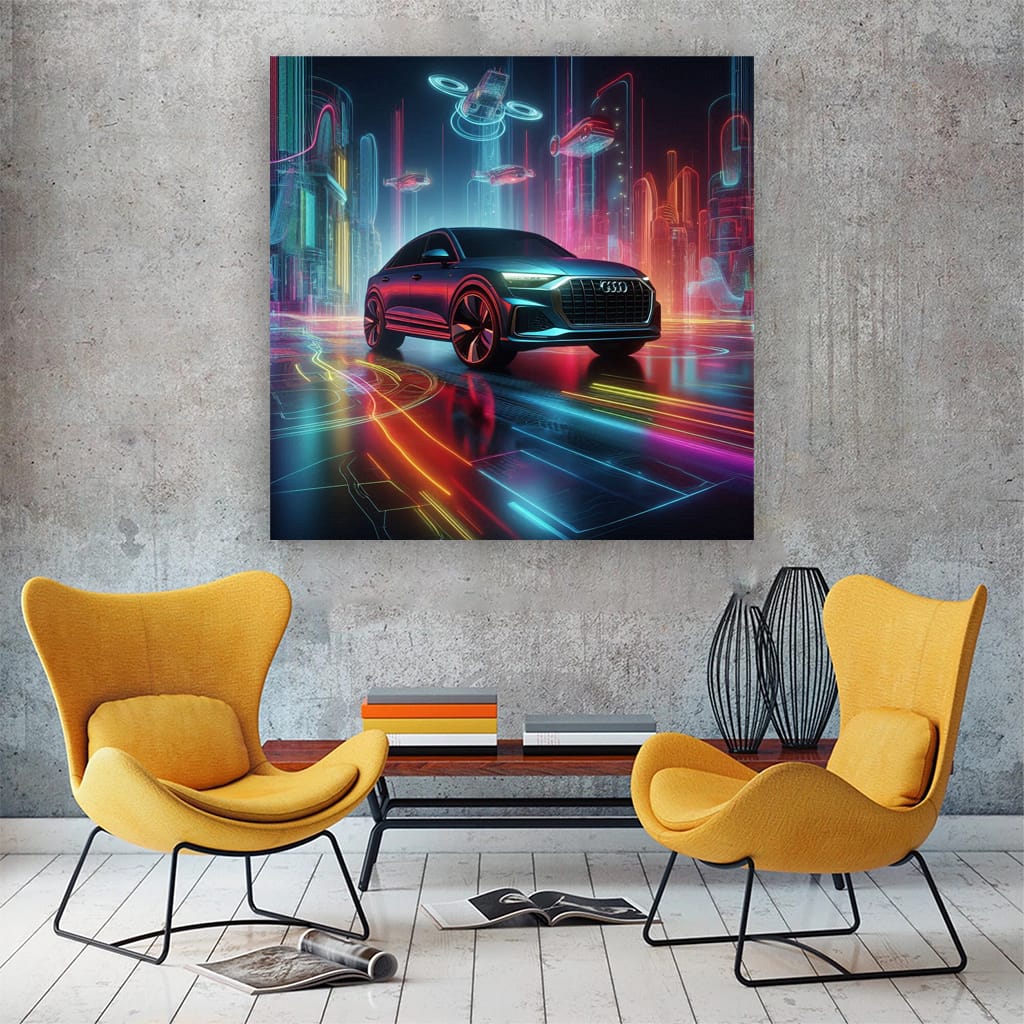 Audi Q8 Abstract File: Bold Elegance in Motion