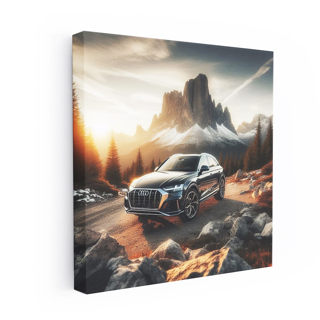 Audi Q8 Mounta Wall Art