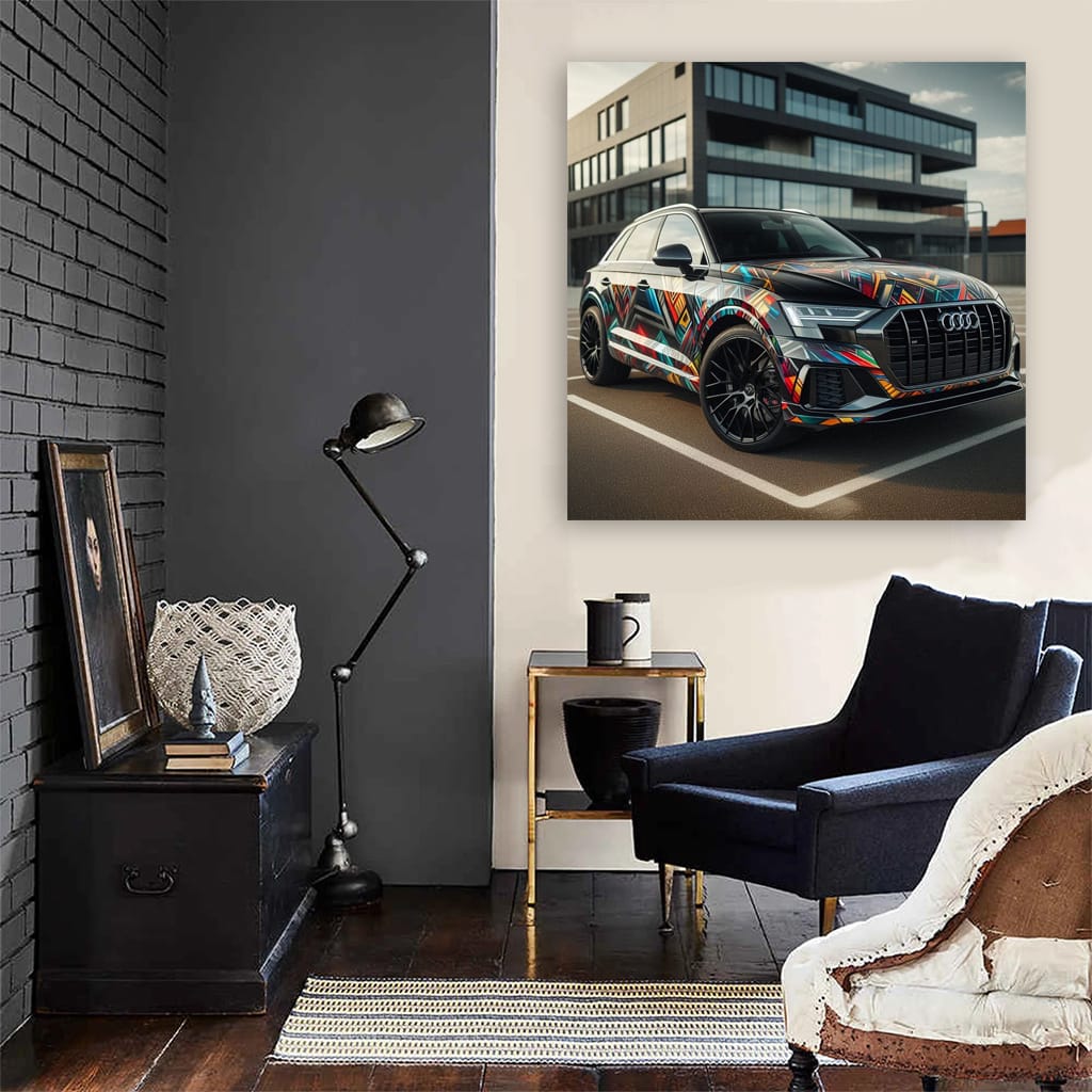 Audi Q8 Paint File - Sleek, Modern Luxury SUV