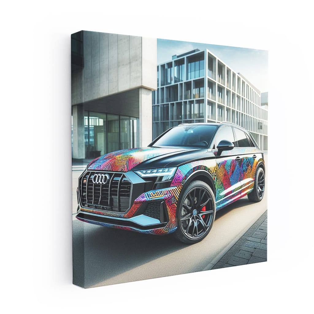 Audi Q8 Paint Wall Art