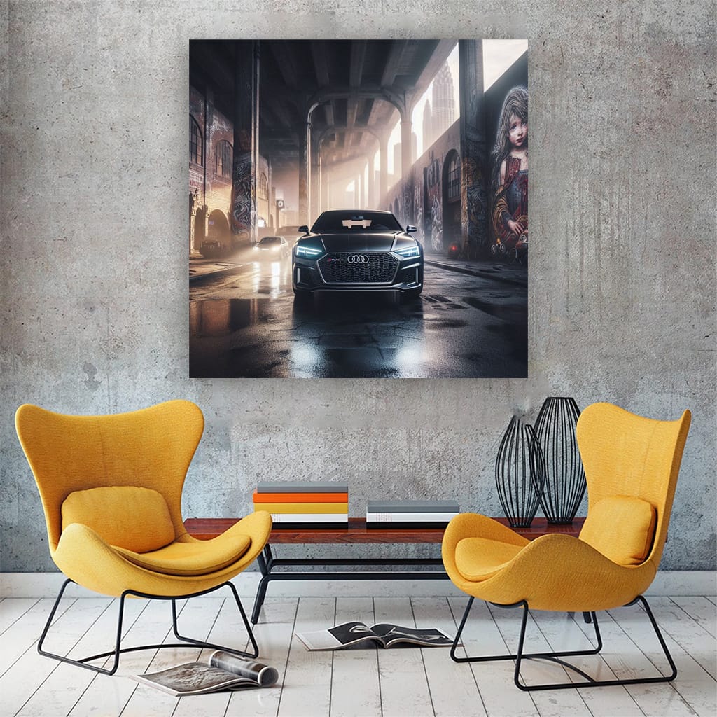 Audi Quattro Parki Wall Art