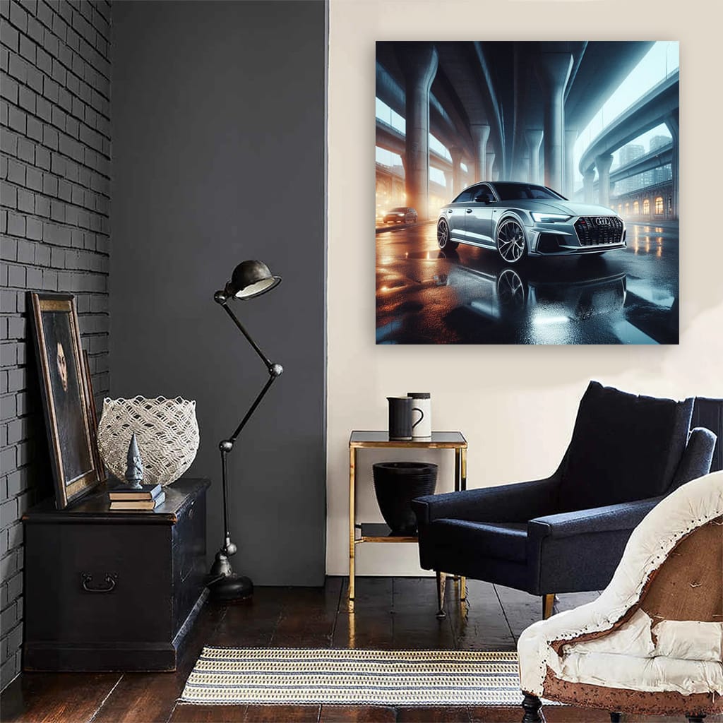 Audi Quattro Parking Wall Art