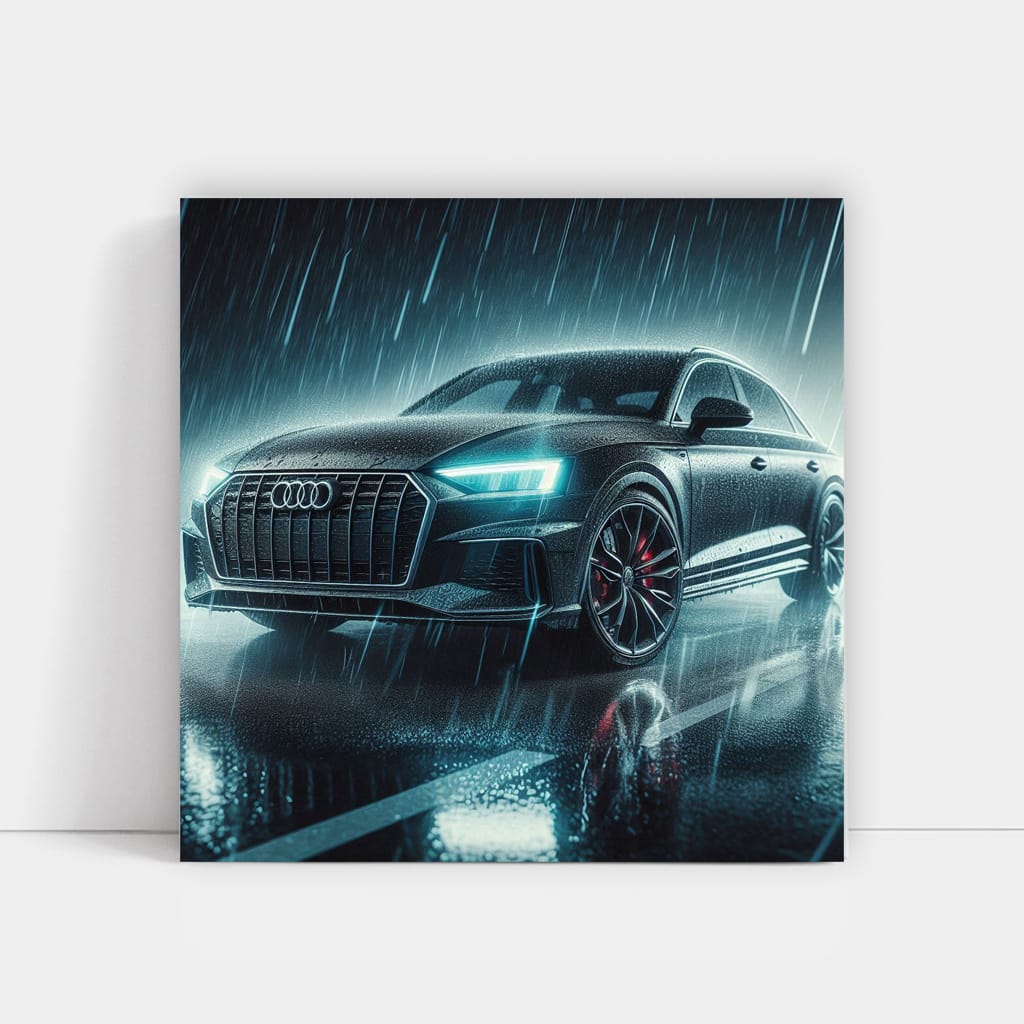 Audi Quattro in Rainy Weather - All-Terrain Performance