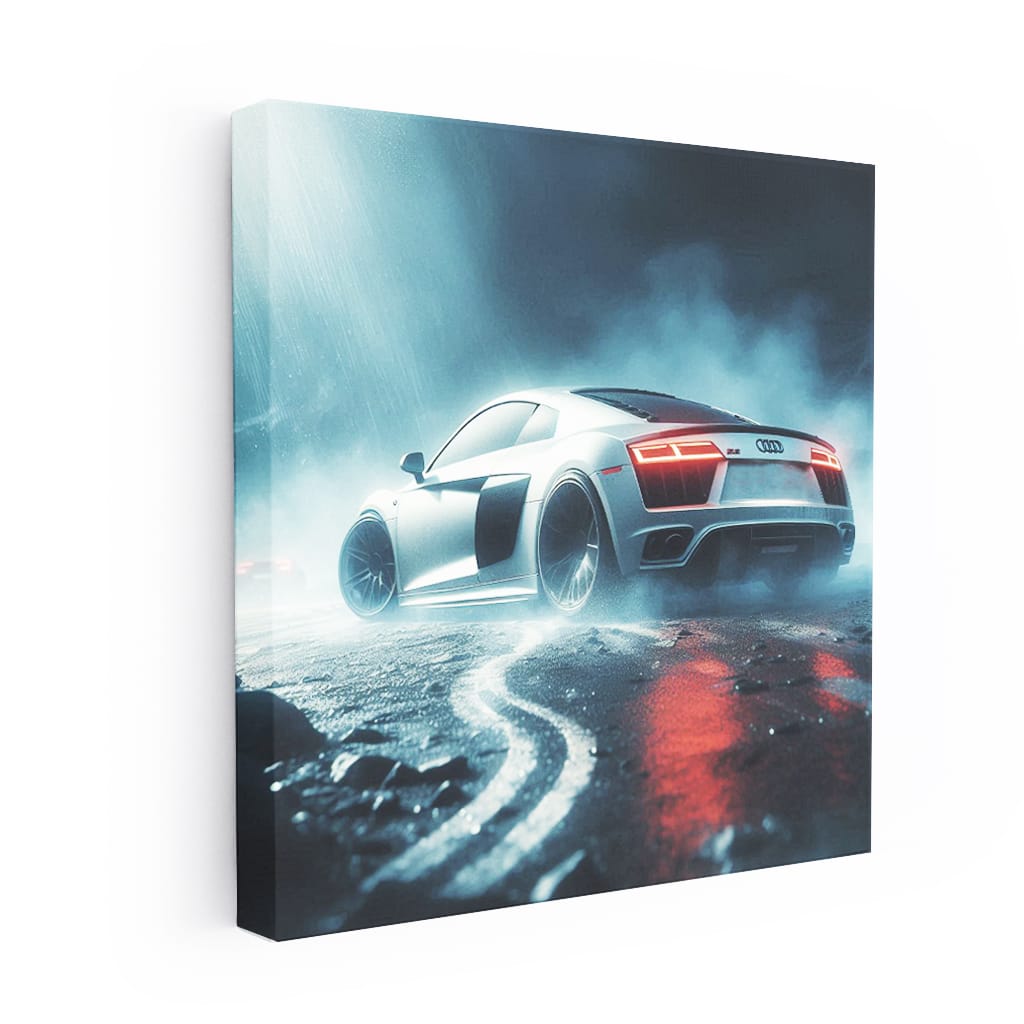 Audi R8 Drif Wall Art