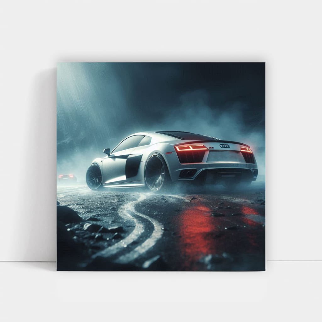 Audi R8 Drif Wall Art