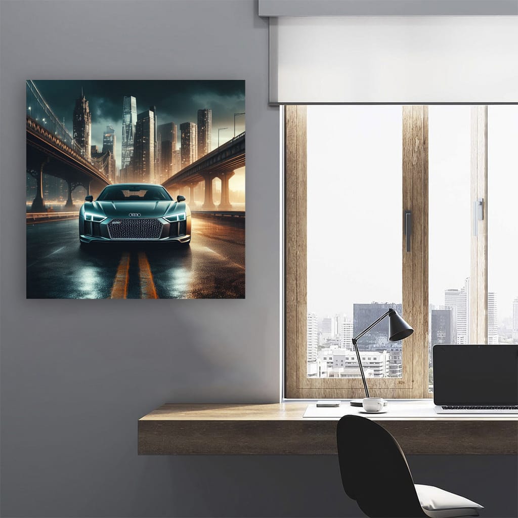 Audi R8 Road Wall Art