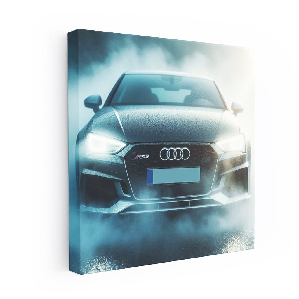 Audi Rs3 Fog Wall Art