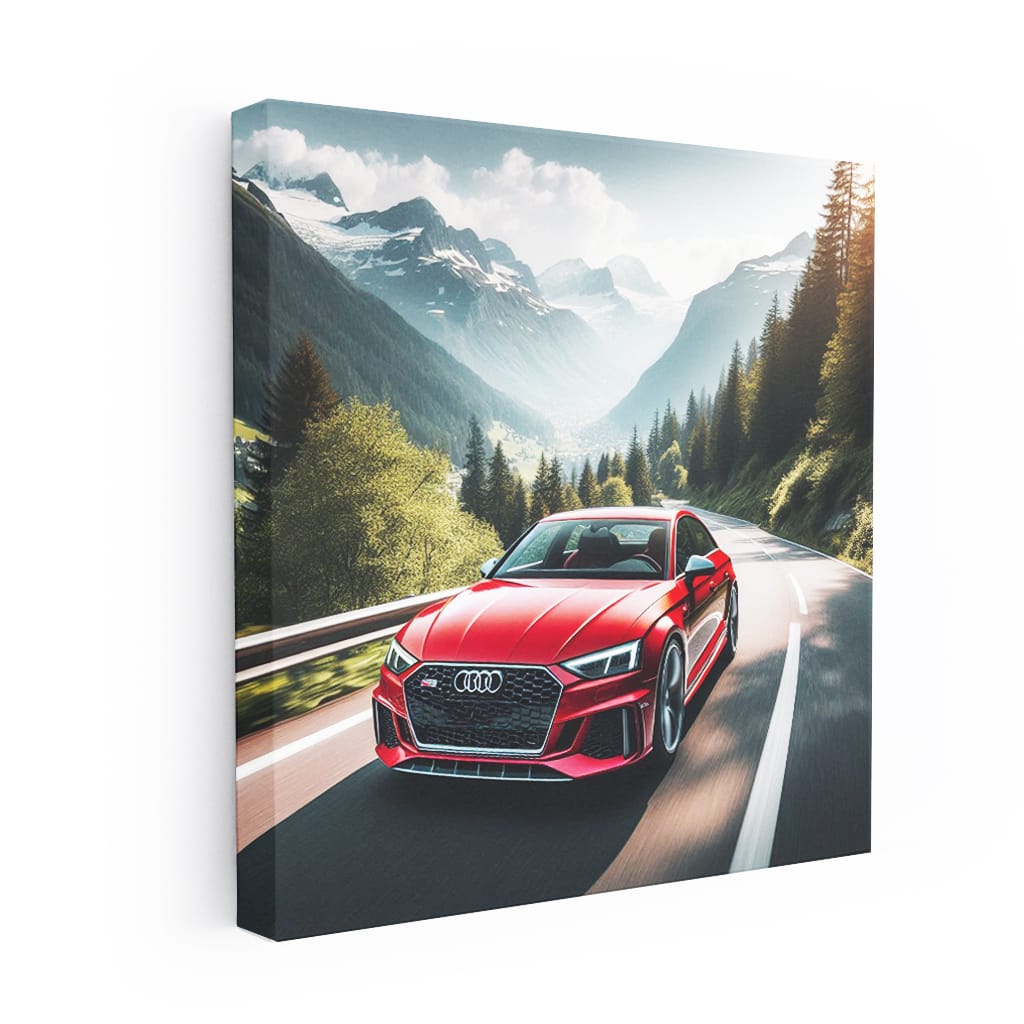 Audi Rs4 Mounta Wall Art