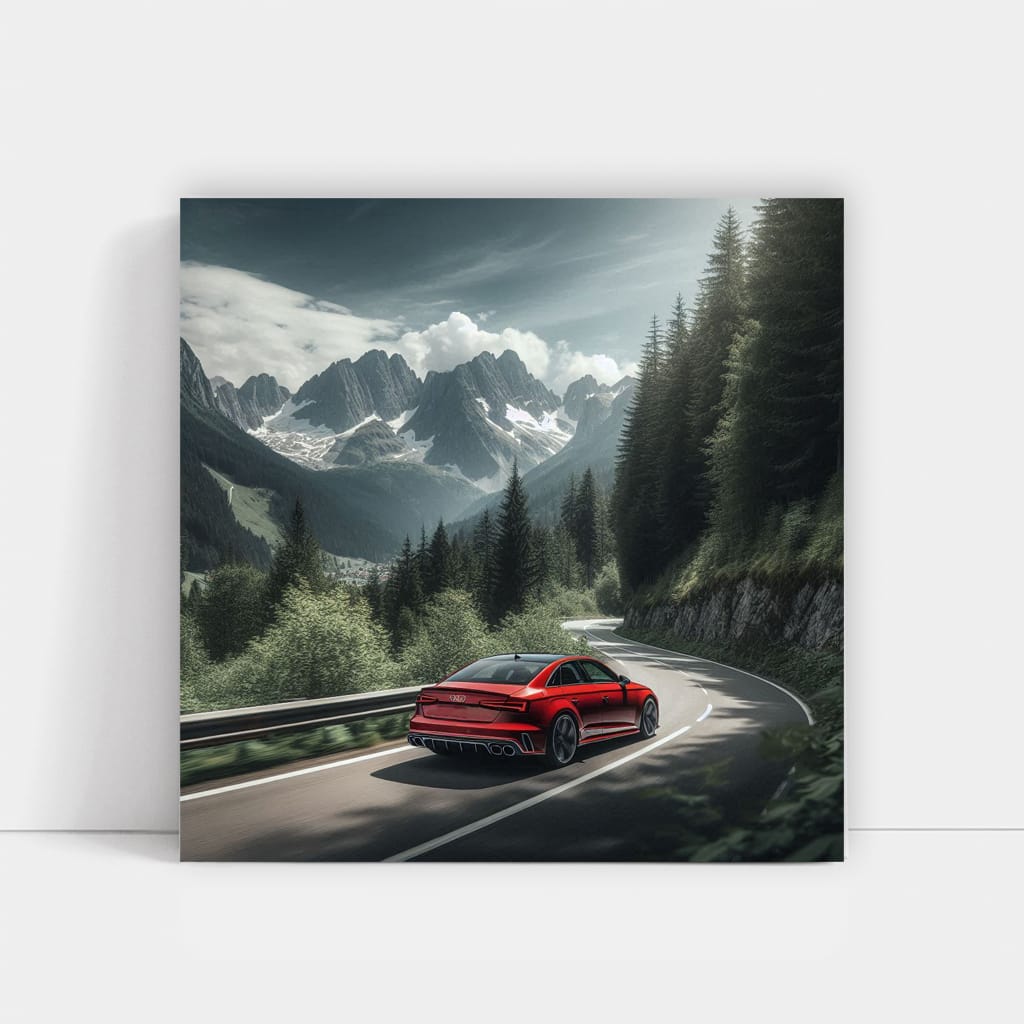 Audi RS4 on Mountain Adventure - Power Meets Precision