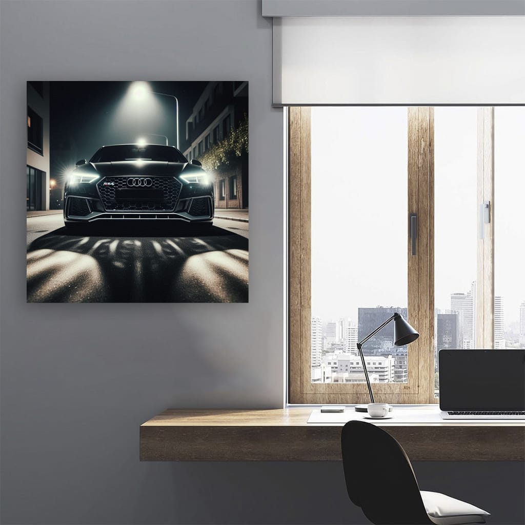 Audi Rs4 Nig Wall Art