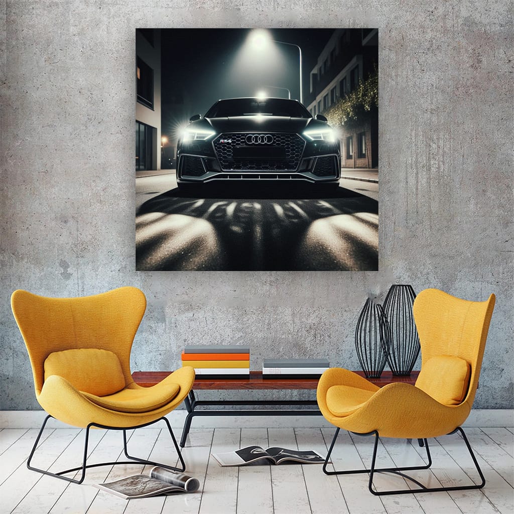 Audi Rs4 Nig Wall Art