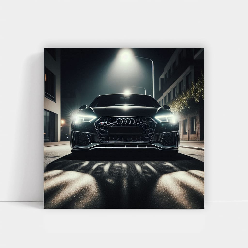 Audi RS4 Night Drive - Power and Elegance Unleashed